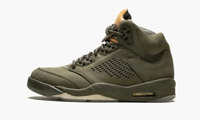 Кроссовки Air Jordan 5 Retro Prem «Take Flight» зеленый