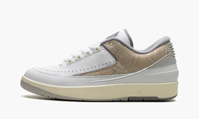 Кроссовки Air Jordan 2 Low «Python» белый