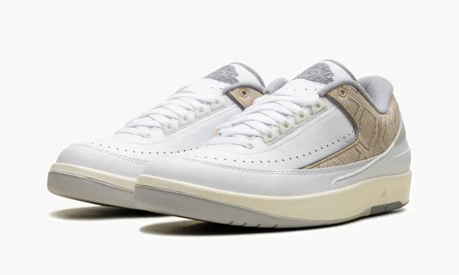 Кроссовки Air Jordan 2 Low «Python» белый