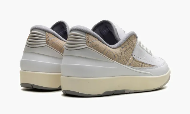 Кроссовки Air Jordan 2 Low «Python» белый