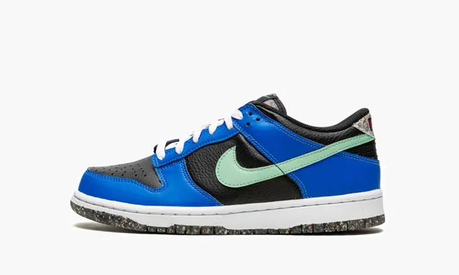 Кроссовки Nike Dunk Low SE GS «Crater - Photo Blue» черный