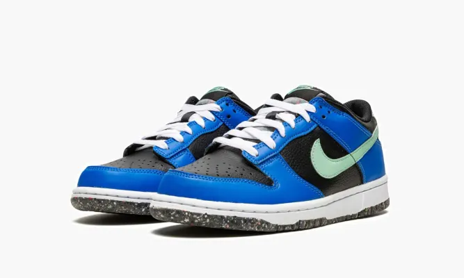 Кроссовки Nike Dunk Low SE GS «Crater - Photo Blue» черный