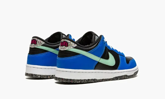 Кроссовки Nike Dunk Low SE GS «Crater - Photo Blue» черный