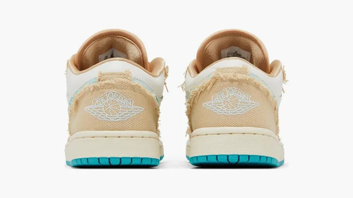 Кроссовки Air Jordan 1 Low SE WMNS 'Wave' бежевый