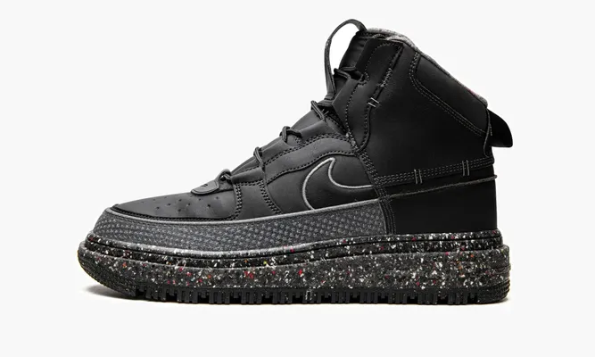 Кроссовки Air Force 1 High Boot NN «Dark Smoke Grey» черный