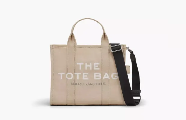 Сумки Marc Jacobs The Canvas Medium Tote Bag «Beige» бежевый