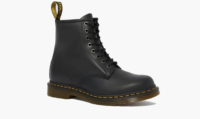 Обувь Dr. Martens 1460 Nappa Leather Lace Up Boot «Black» черный