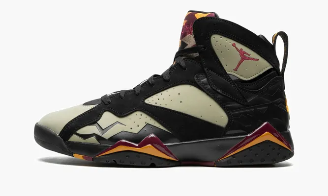 Кроссовки Air Jordan 7 SE «Black Olive» черный