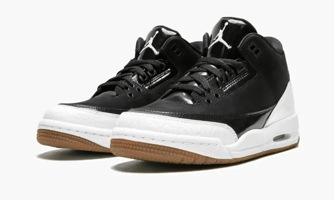 Кроссовки Air Jordan 3 Retro Gg «Black / White / Gum» черный