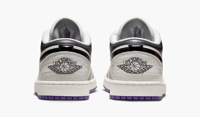 Кроссовки Air Jordan 1 Low SE WMNS 'Punk Rock' белый