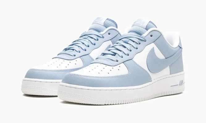 Кроссовки Air Force 1 «Light Armory Blue» lightBlue,белый