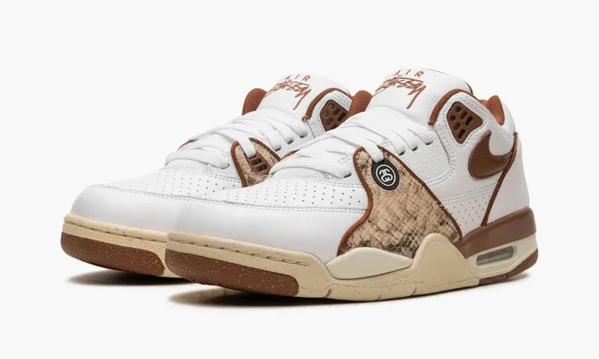 Кроссовки Nike Air Flight 89 Low SP «Stussy Pecan» коричневый