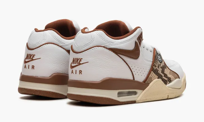 Кроссовки Nike Air Flight 89 Low SP «Stussy Pecan» коричневый