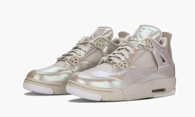 Кроссовки Air Jordan 4 Retro Pearl GS «Pearl» бежевый