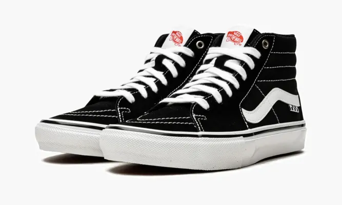 Кроссовки Vans Skate Sk8-hi «Black / White» черный