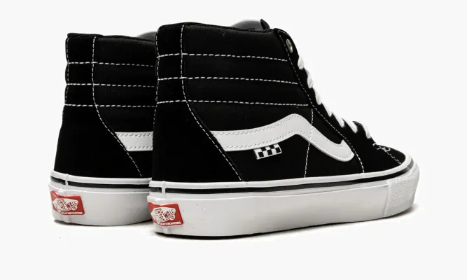 Кроссовки Vans Skate Sk8-hi «Black / White» черный