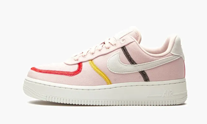 Кроссовки Air Force 1 «07 LX MNS WMNS »Stitched Canvas - Silt Red« розовый