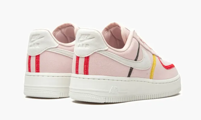 Кроссовки Air Force 1 «07 LX MNS WMNS »Stitched Canvas - Silt Red« розовый