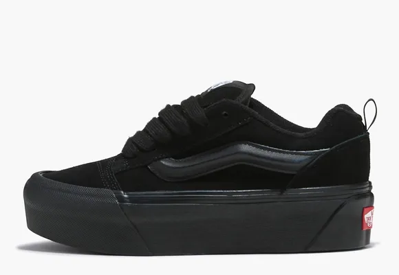 Кроссовки Vans Knu Stack «Triple Black» черный