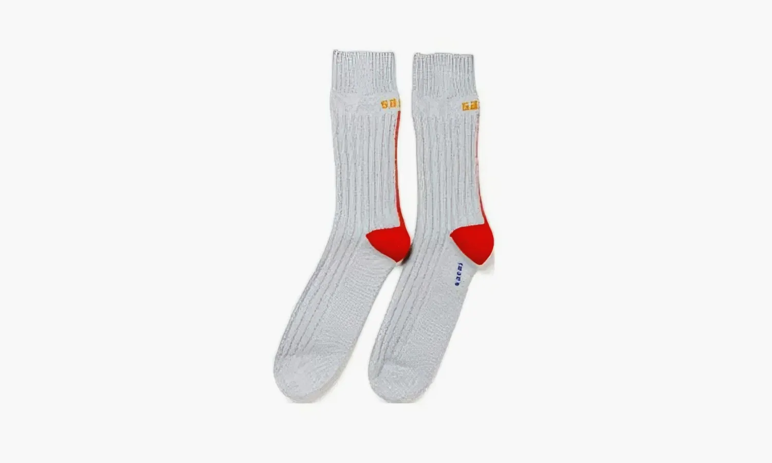 Sacai Line Rib Socks «Grey»