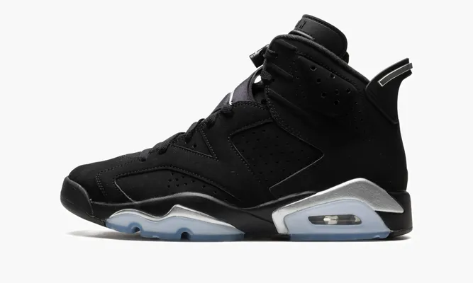 Кроссовки Air Jordan 6 Retro «Chrome 2022» черный
