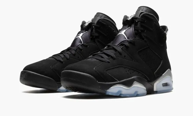 Кроссовки Air Jordan 6 Retro «Chrome 2022» черный