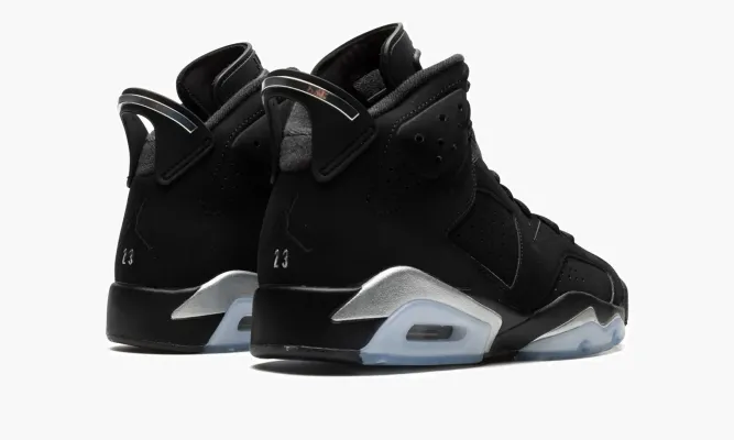 Кроссовки Air Jordan 6 Retro «Chrome 2022» черный