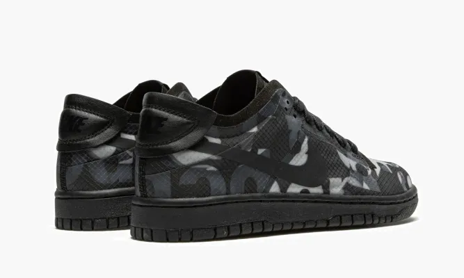 Кроссовки Nike Dunk Low WMNS «Comme Des Garçons - Monogram Print» черный