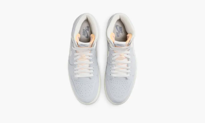 Кроссовки Air Jordan 1 High OG Craft «Ivory» серый