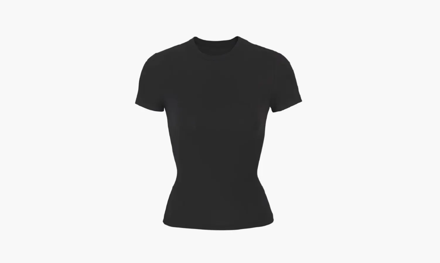 SKIMS T-shirt Cotton Jersey «Black»