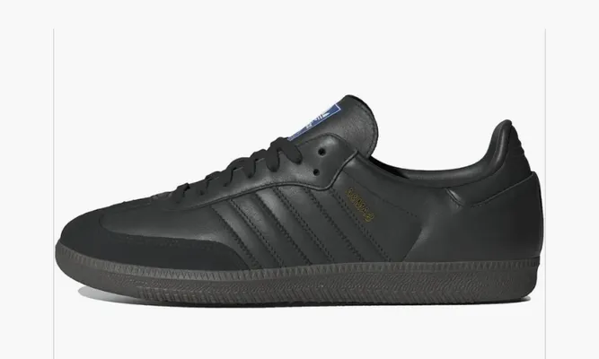 Кроссовки Adidas Samba OG «Core Black Gum» черный