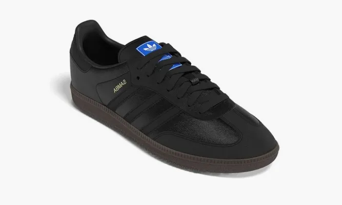 Кроссовки Adidas Samba OG «Core Black Gum» черный