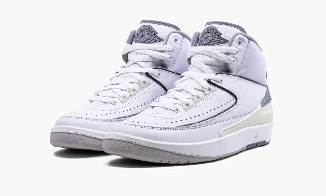 Кроссовки Air Jordan 2 GS «Cement Grey» белый