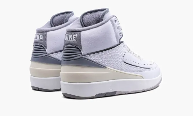 Кроссовки Air Jordan 2 GS «Cement Grey» белый