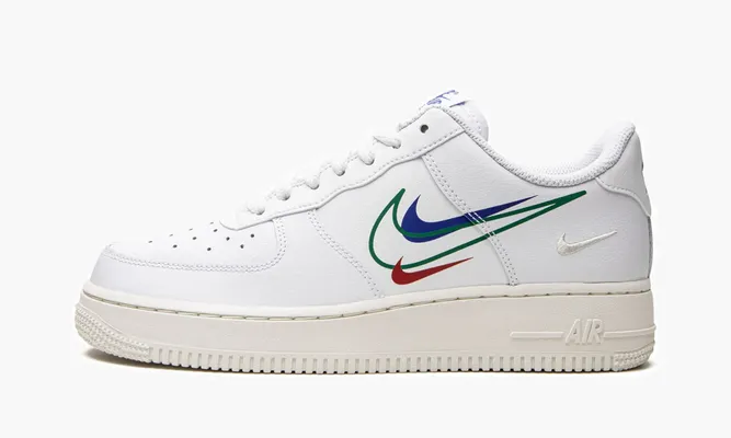 Кроссовки Air Force One «Multi-Swoosh» белый