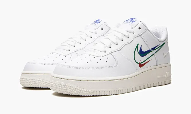 Кроссовки Air Force One «Multi-Swoosh» белый