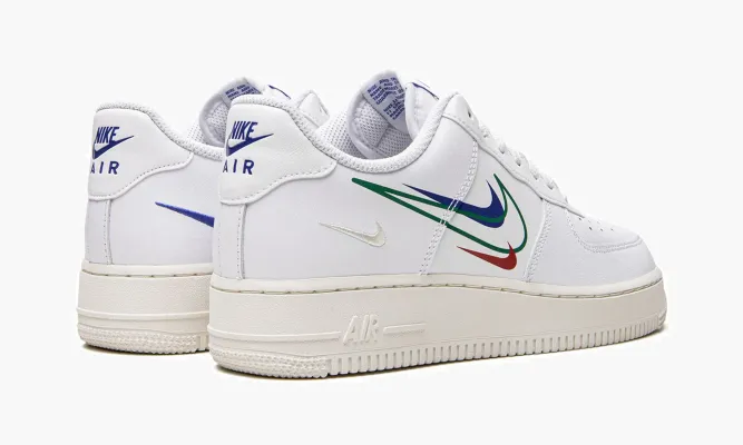 Кроссовки Air Force One «Multi-Swoosh» белый