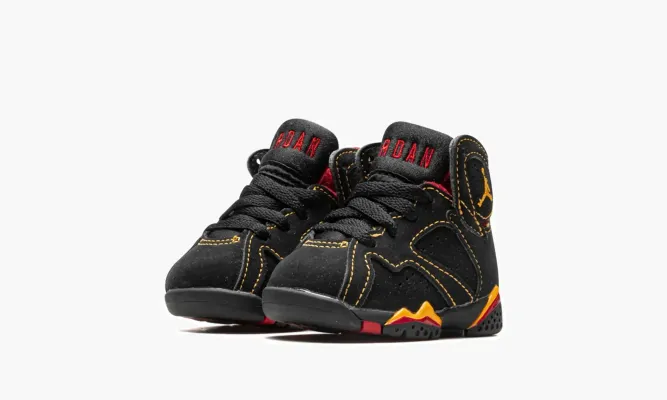 Для самых маленьких Air Jordan 7 Retro TD «Citrus 2022» черный