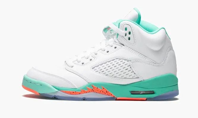 Кроссовки Air Jordan 5 GS «Light Aqua» белый