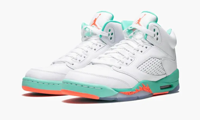 Кроссовки Air Jordan 5 GS «Light Aqua» белый