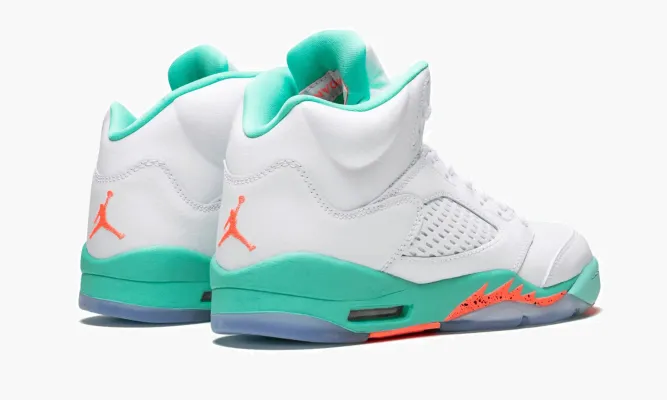 Кроссовки Air Jordan 5 GS «Light Aqua» белый