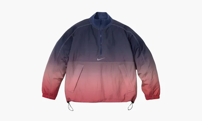 Одежда Nike Supreme X Ripstop Pullover «Black Blue» синий