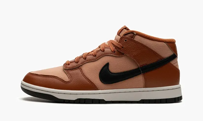 Кроссовки Nike Dunk Mid «Amber Brown» коричневый