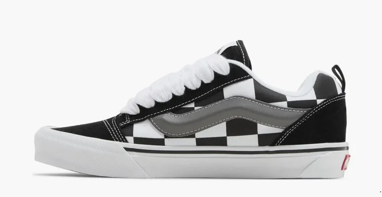 Кроссовки Vans Knu-Skool «Mega Check Black» черный