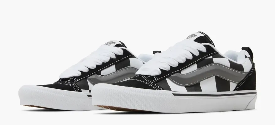 Кроссовки Vans Knu-Skool «Mega Check Black» черный