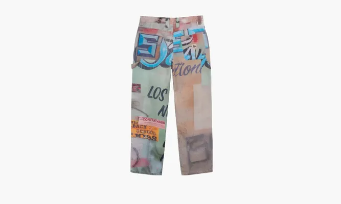 Одежда Nike Stussy Work Pants «Canvas Multi» разноцветный