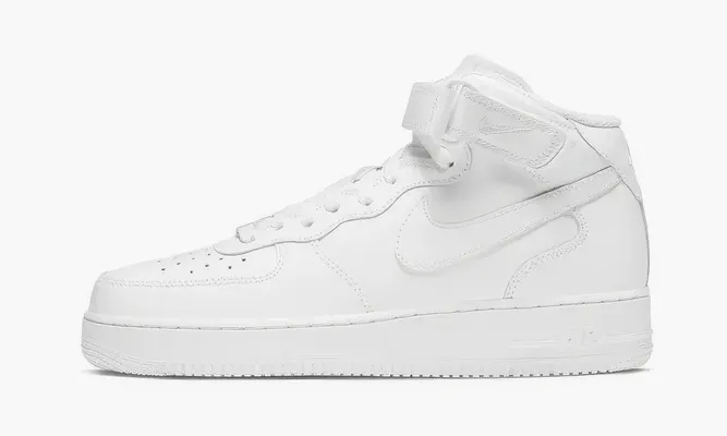 Кроссовки Nike Air Force 1 Mid '07 «White» белый