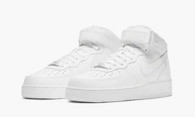 Кроссовки Nike Air Force 1 Mid '07 «White» белый