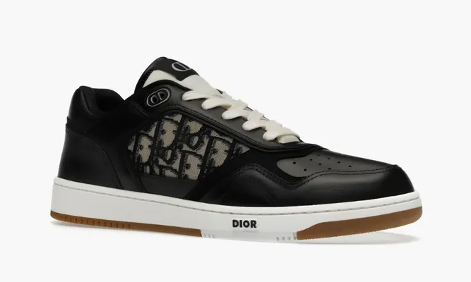 Кроссовки Dior B27 Low «Black Beige» черный