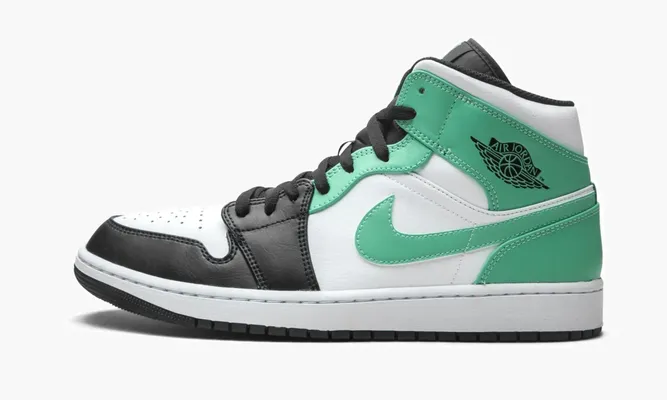 Кроссовки Air Jordan 1 Mid «Island Green» белый